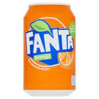 Fanta Orange Blikje 0,33 cl