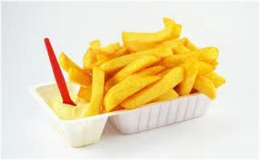 Friet met knoflooksaus